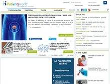 Tablet Screenshot of entrepatients.net